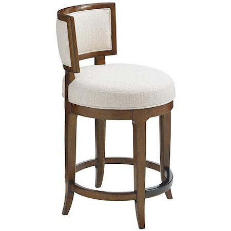 Macau Swivel Counter Stool